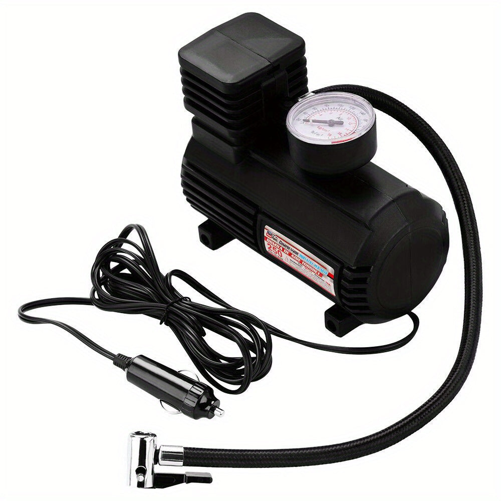 Portable Auto Tire Inflator 12V Air Compressor