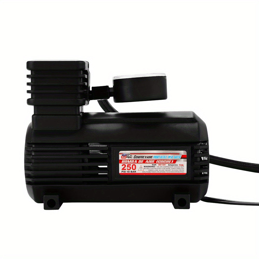 Portable Auto Tire Inflator 12V Air Compressor