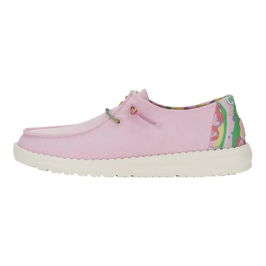 Hey Dude Wendy My Little Pony Party Pink/Multi Color Size W7 | Women’s Shoes | Women’s Slip-on Loafers | Comfortable & Light-Weight