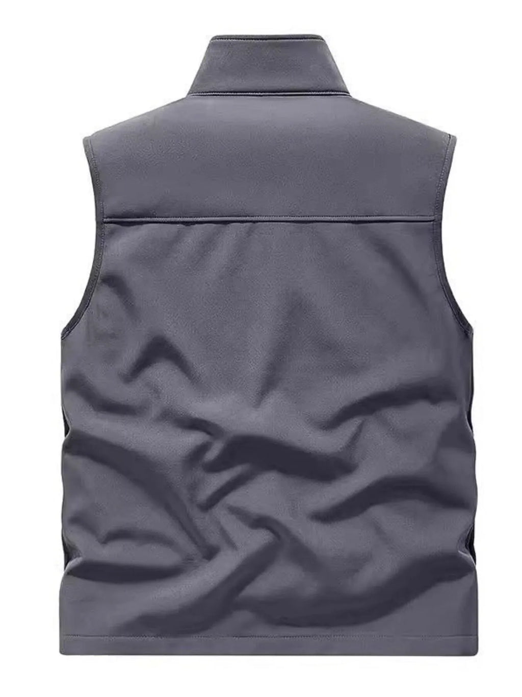 Men's Casual Zip Up Fleece Lined Vest