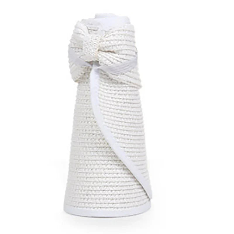 Women Foldable Summer Visor Hat - Stylish and UV-Resistant
