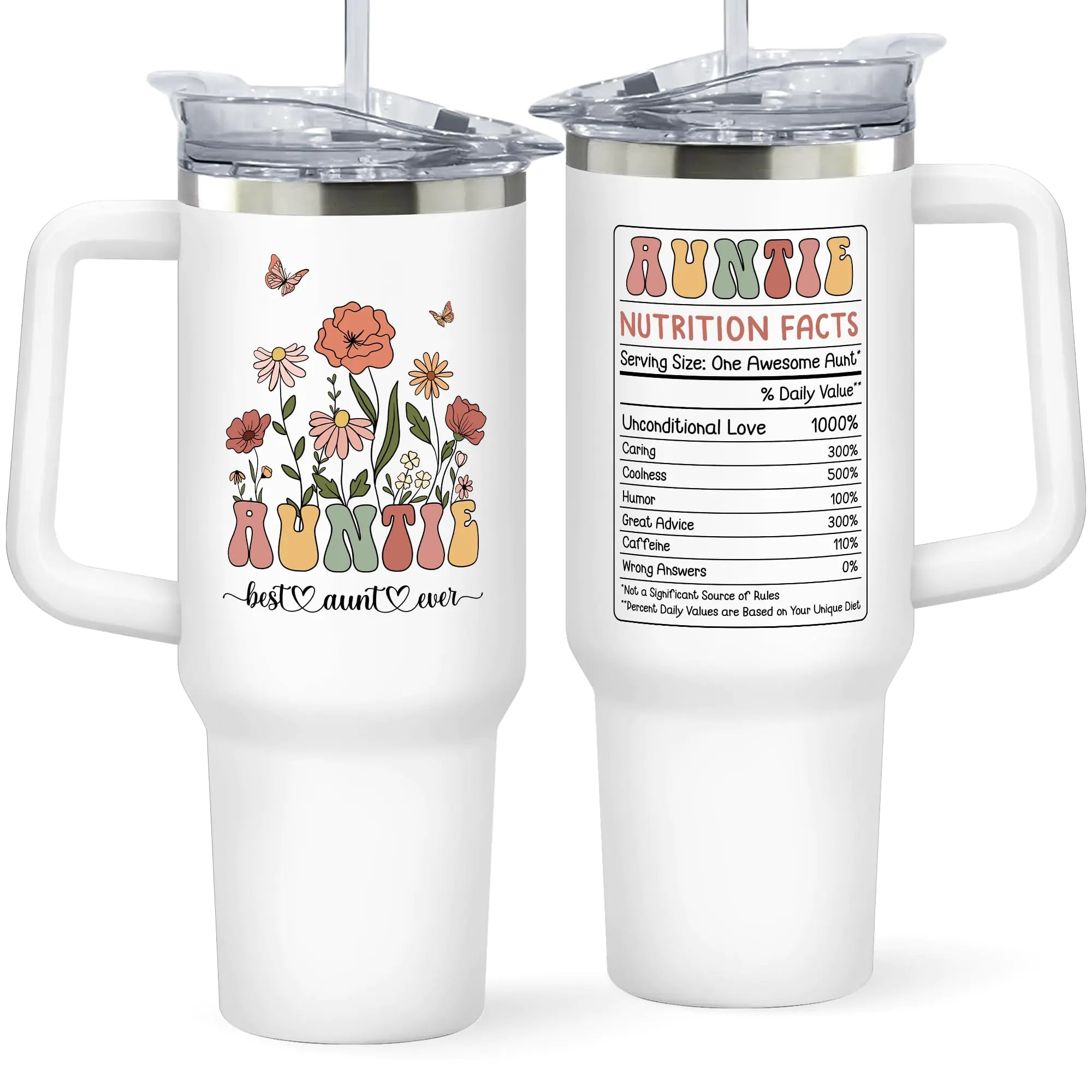 Aunt 40 Oz Tumbler Gift