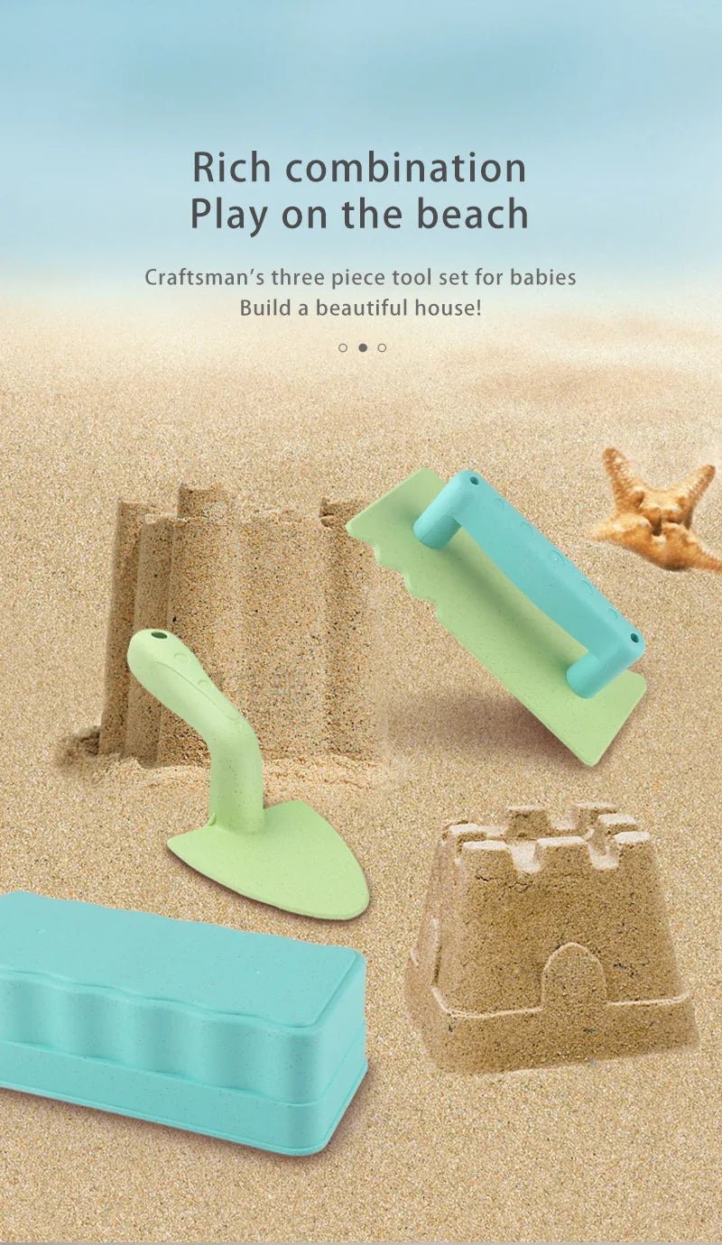 Sandcastle Kit with Brick Maker and Beach Tools