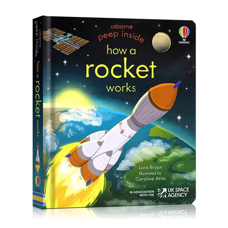 Usborne Peep Inside Learning Picture Book