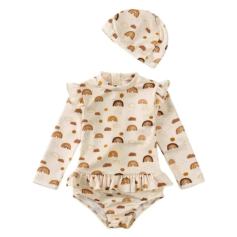 UV Short and Long Sleeve One Piece Swimsuit SPF 50