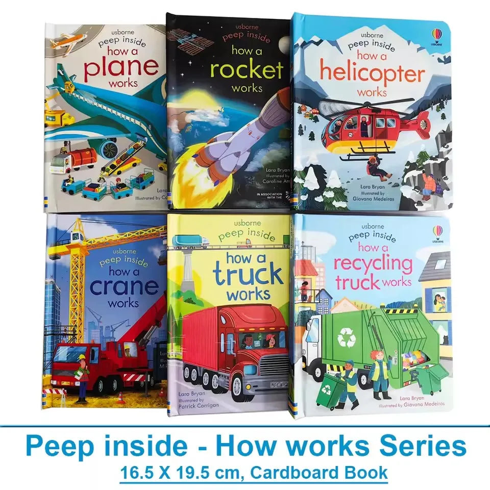 Usborne Peep Inside Learning Picture Book