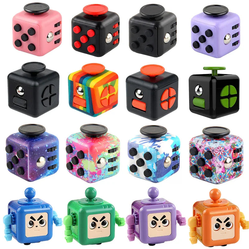 6/12 Sides Decompression Fidget Sensory Toys