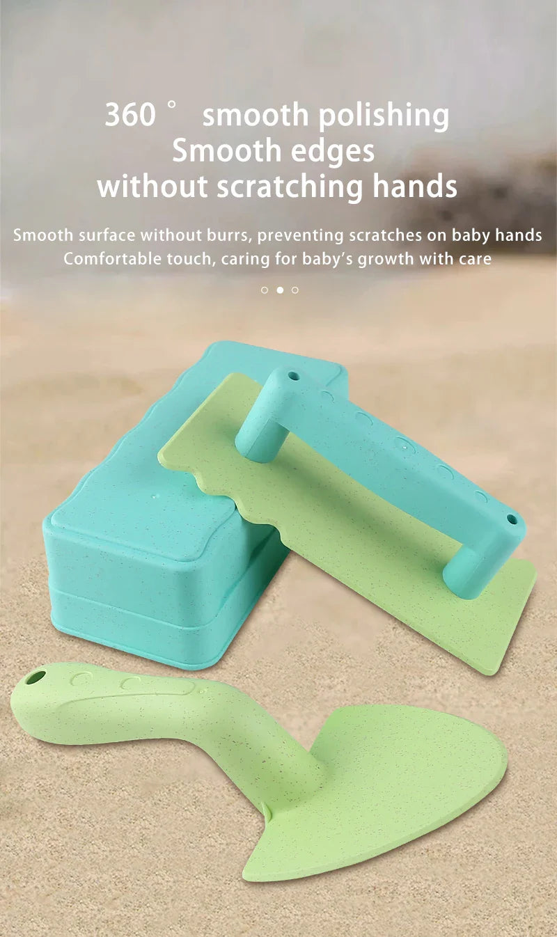 Sandcastle Kit with Brick Maker and Beach Tools