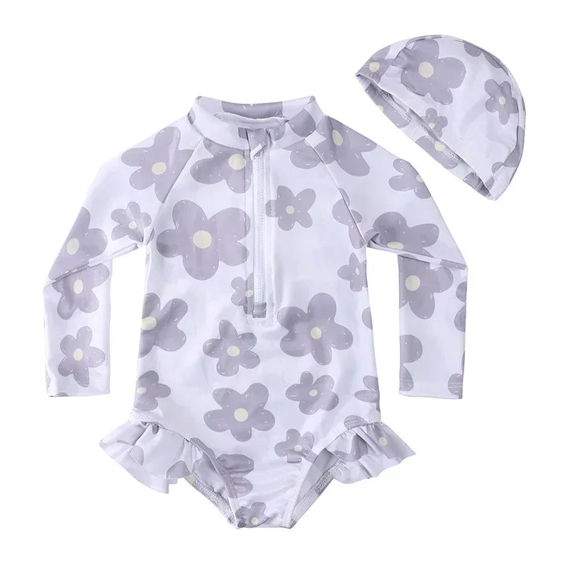 UV Short and Long Sleeve One Piece Swimsuit SPF 50
