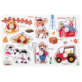 Wooden 3D Animal Puzzle Toy for Early Learning