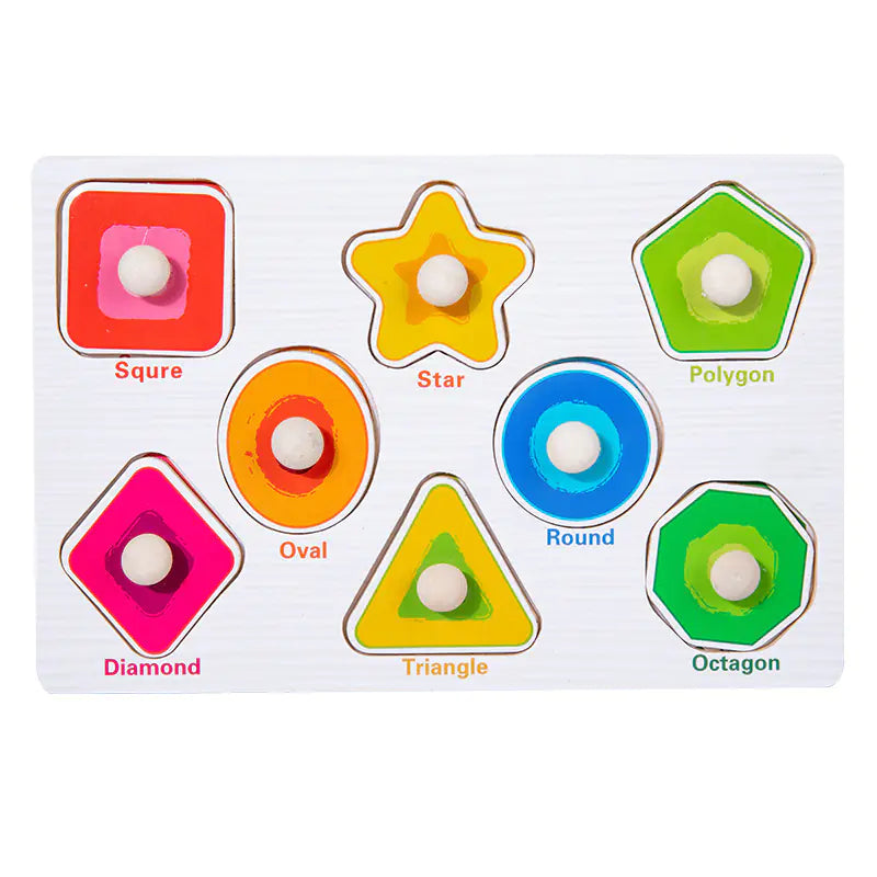 Wooden 3D Animal Puzzle Toy for Early Learning