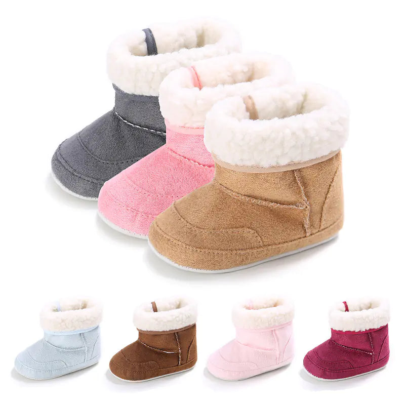 Baby Boots, Infant Walker Shoes, Toddler Learning Shoes